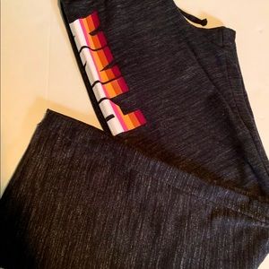 Pink woman’s track pants size large
